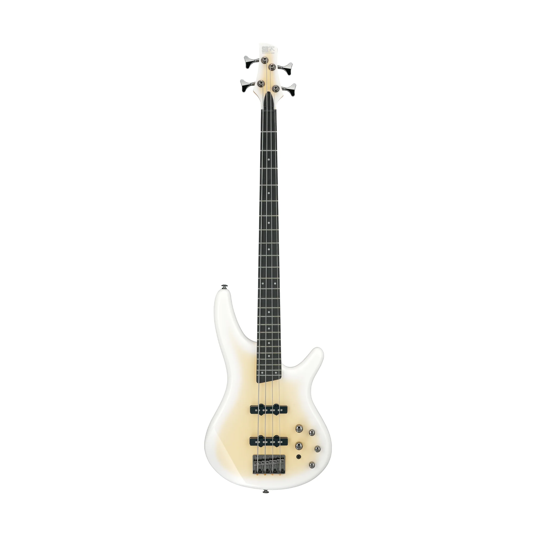Ibanez Standard SR280E-CNW Electric Bass Guitar, Canary Yellow White Burst
