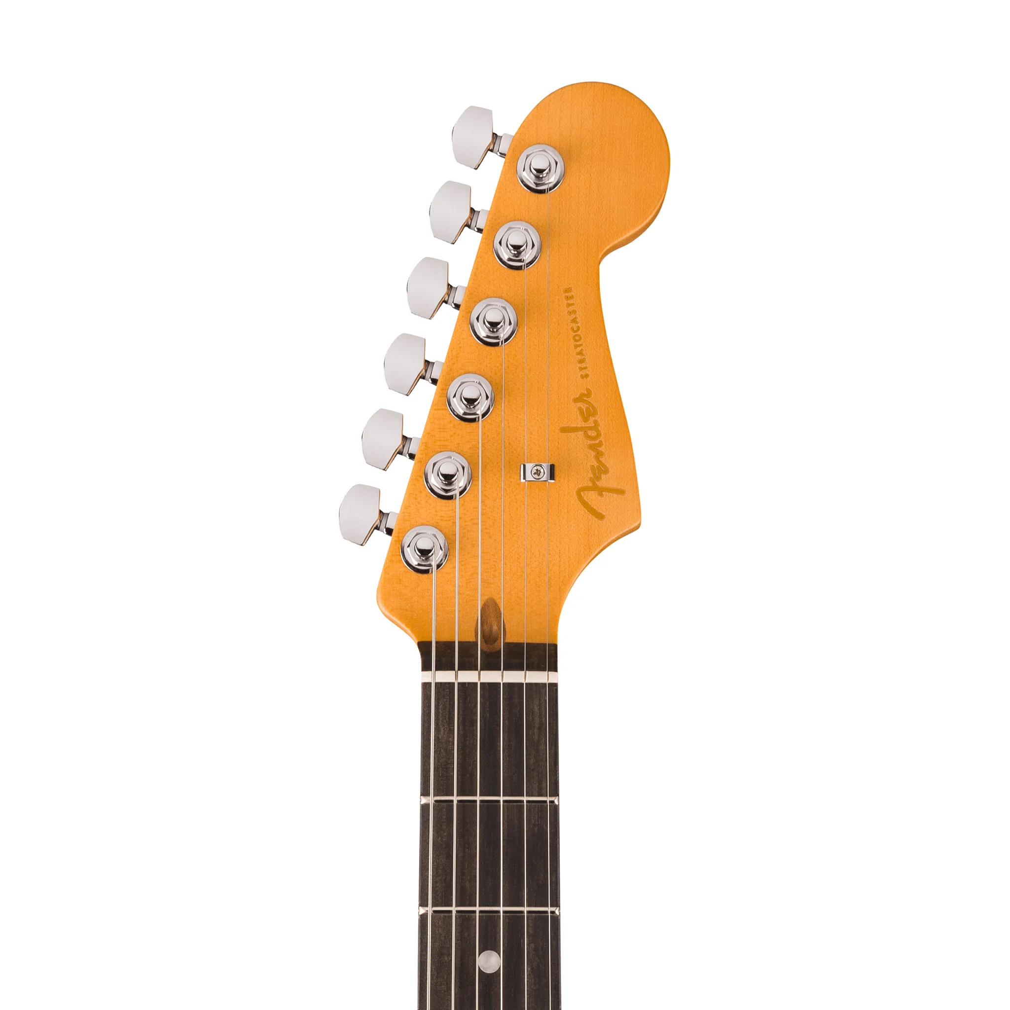 Fender American Ultra II Stratocaster HSS Electric Guitar, Ebony FB, Texas Tea